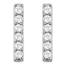 Load image into Gallery viewer, Emma Large Bar Earrings
