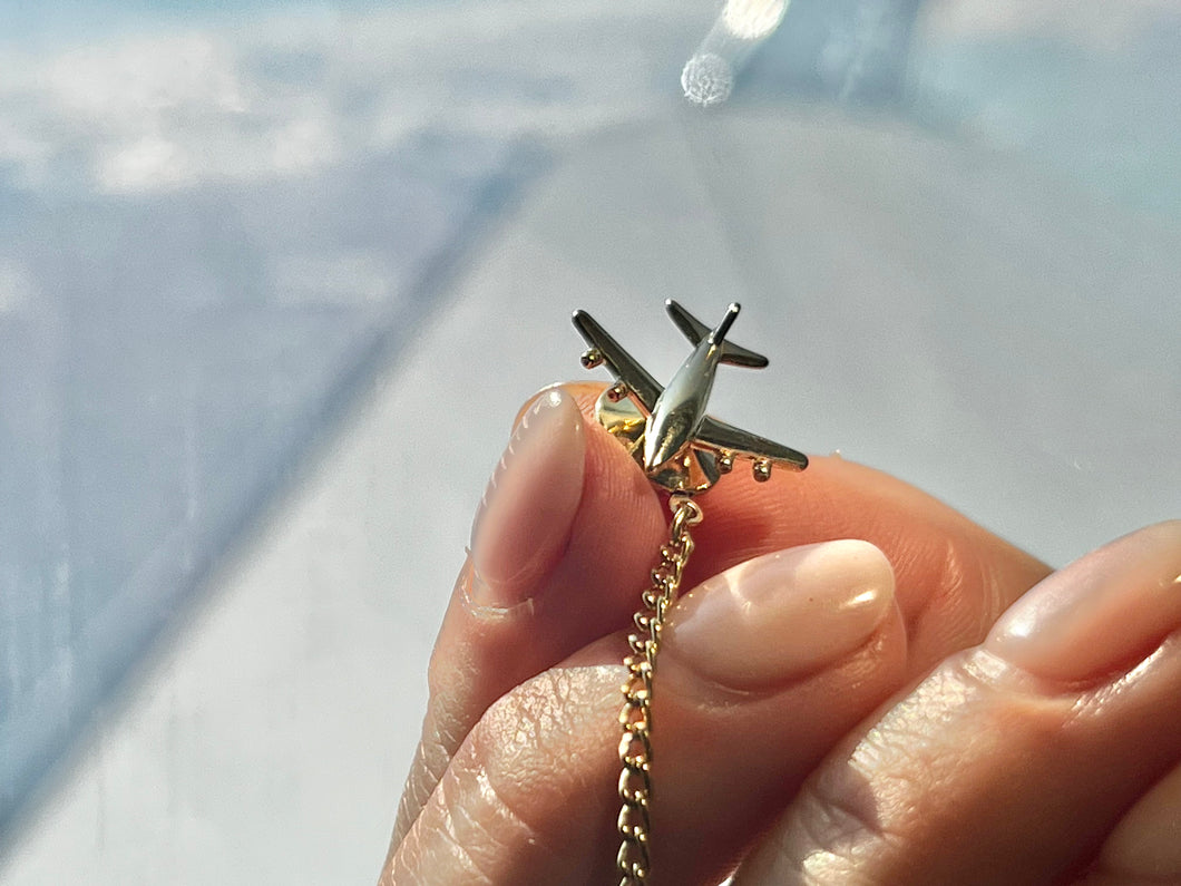 Airplane Tie Pin