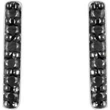 Load image into Gallery viewer, Caroline Black Studs
