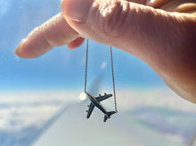 Load image into Gallery viewer, The Traveler Airplane Necklace
