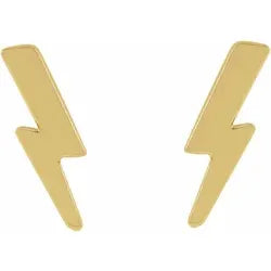 Lighting Bolt Studs