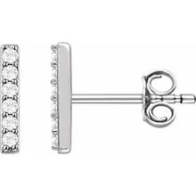 Load image into Gallery viewer, Emma Large Bar Earrings
